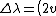\Delta \lambda = \left( 2v \right)\gamma\lambda_0/c \Rightarrow v = \frac{\Delta \lambda c}{2 \gamma \lambda_0} \approx \frac{\Delta \lambda c}{2 \lambda_0} \approx \frac{1.8E-12 \times 3E8}{244 E-9}\approx 2E3